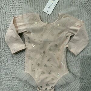 Pink Starry Kids Bodysuit